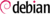 The logo for debian.